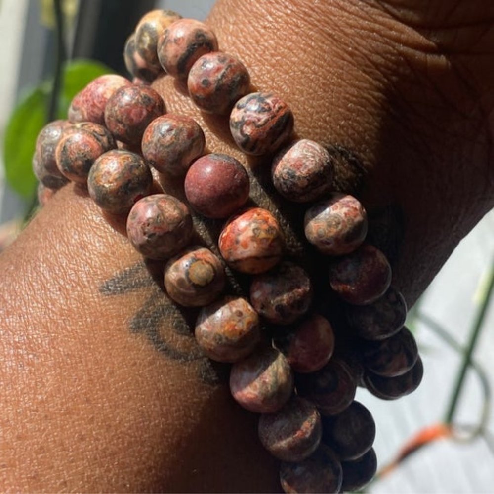 Leopard Jasper Bracelets